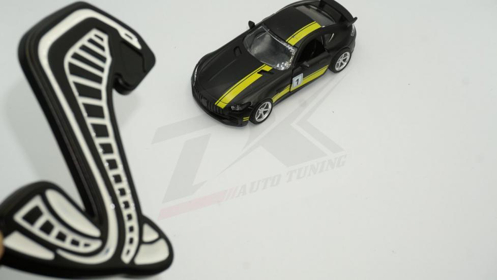 Ford Mustang Shelby Kobra Yeni Nesil Bagaj 3M 3D Krom Metal Logo