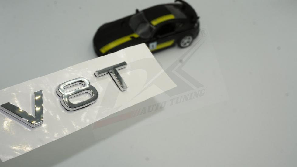 Audi V8 T 3M 3D Bagaj Logo Amblem Orjinal Ürün