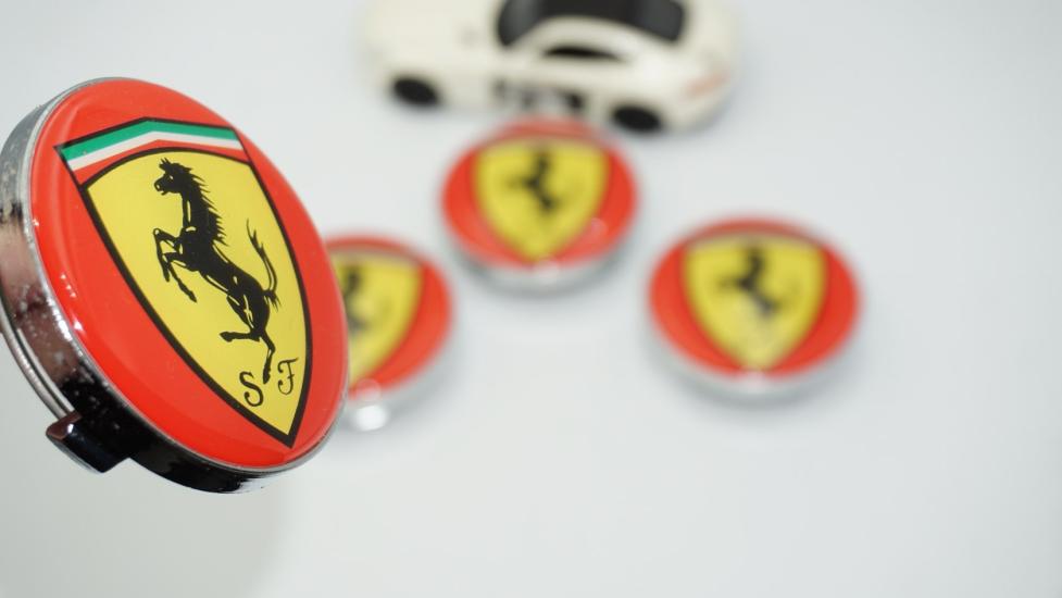 DK Tuning Ferrari Jant Göbeği Kapak Seti 60mm
