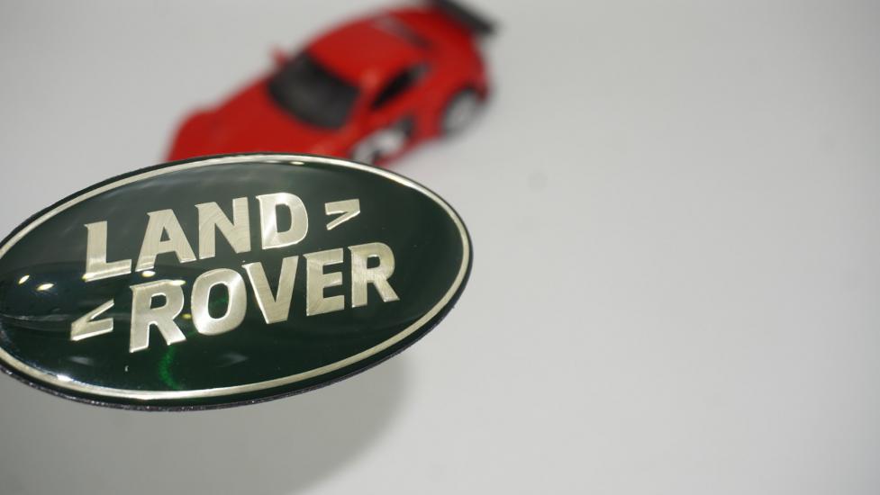 DK Land Rover Ön Panjur Ve Bagaj Yeşil Logo Amblem 85mm