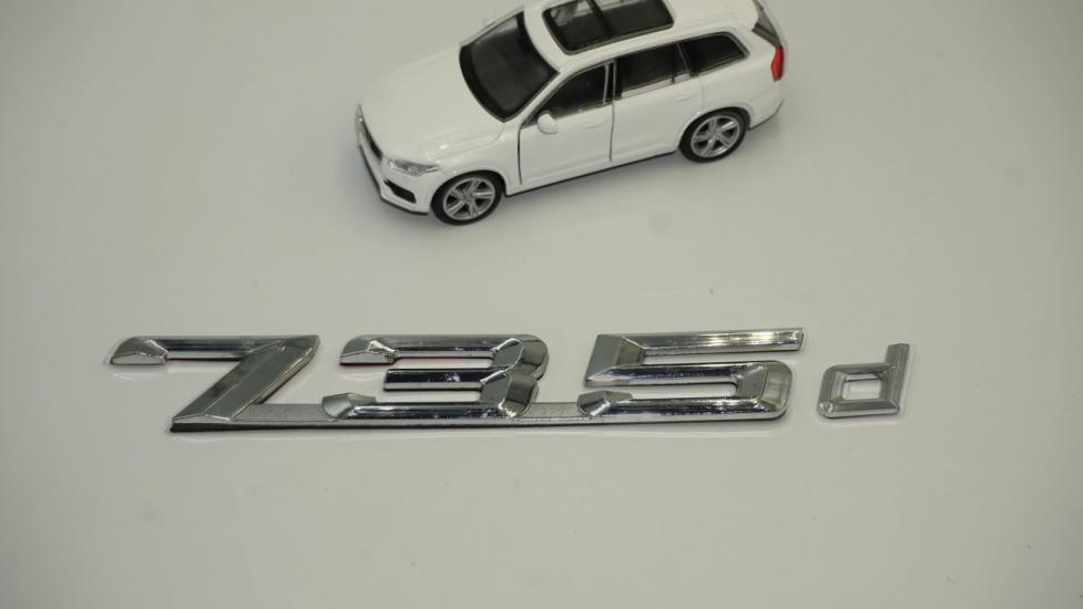 Bmw 735d Bagaj Krom ABS 3M 3D Yazı Logo Orjinal Ürün