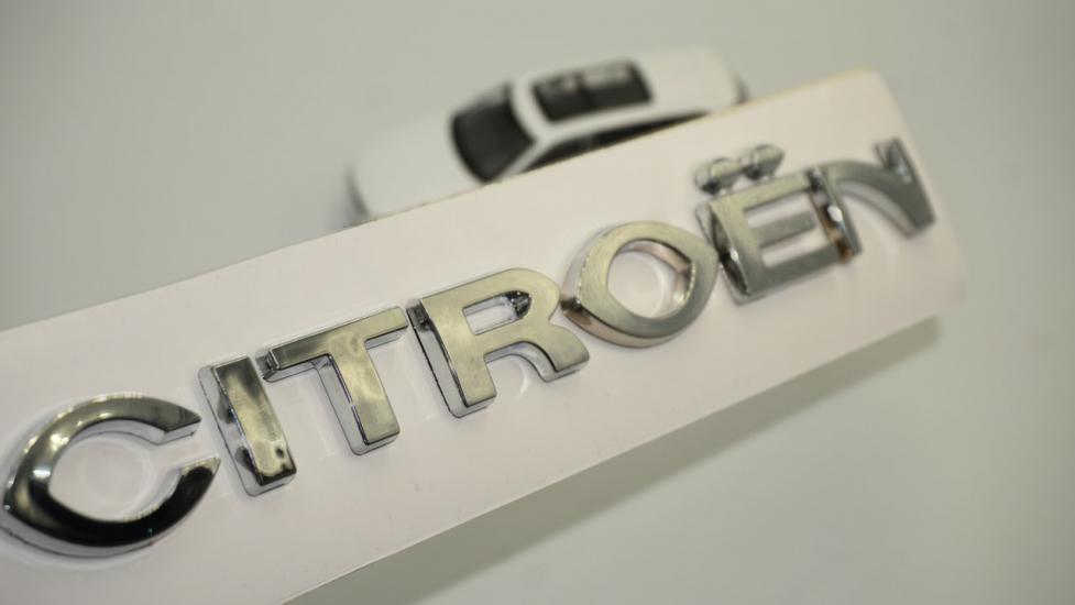Citroen C4 C5 B7 Nemo Berlingo Bagaj Krom ABS 3M 3D Yazı Logo Amblem