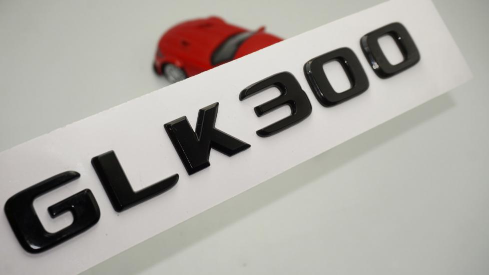 GLK 300 Bagaj Parlak Siyah ABS 3M 3D Yazı Logo