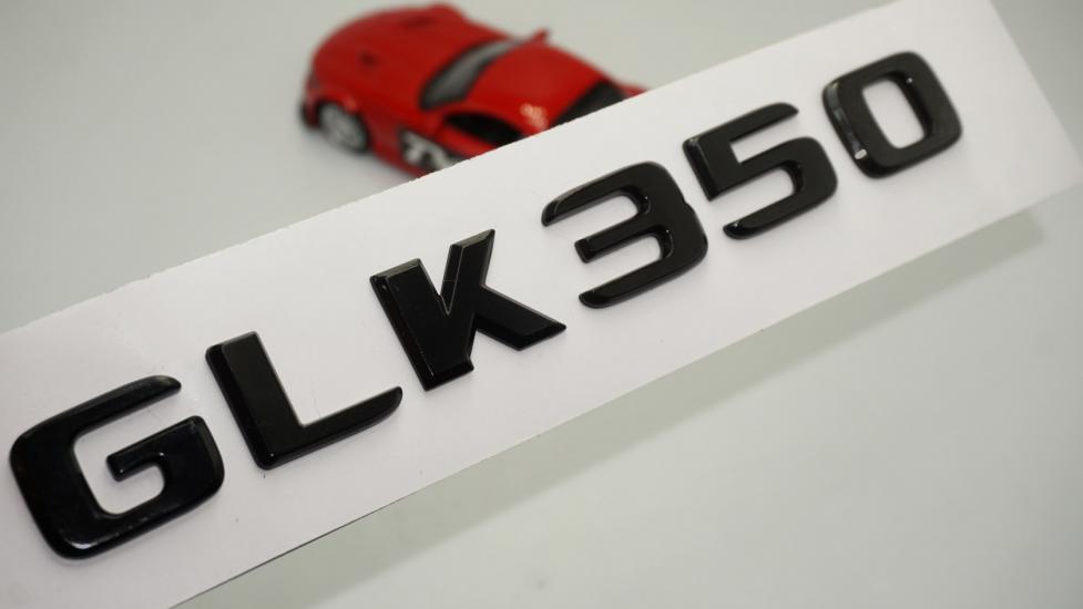 GLK 350 Bagaj Parlak Siyah ABS 3M 3D Yazı Logo