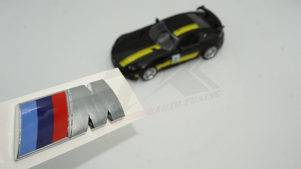 Bmw M Bagaj Krom ABS 3M 3D Yazı Logo Orjinal Ürün