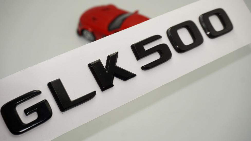 GLK 500 Bagaj Parlak Siyah ABS 3M 3D Yazı Logo