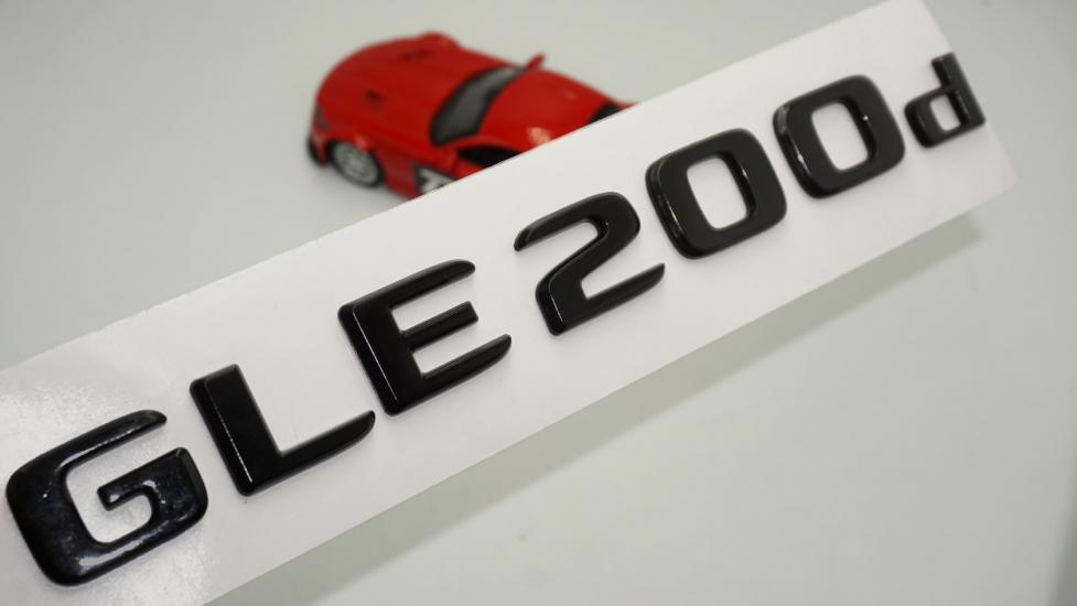 DK Tuning GLE 200d Bagaj Parlak Siyah ABS Yazı Logo Benz ile Uyumlu