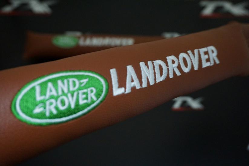 Land Rover Logo Karbon Desen Koltuk Arası Fitili 2 Li Set New Style