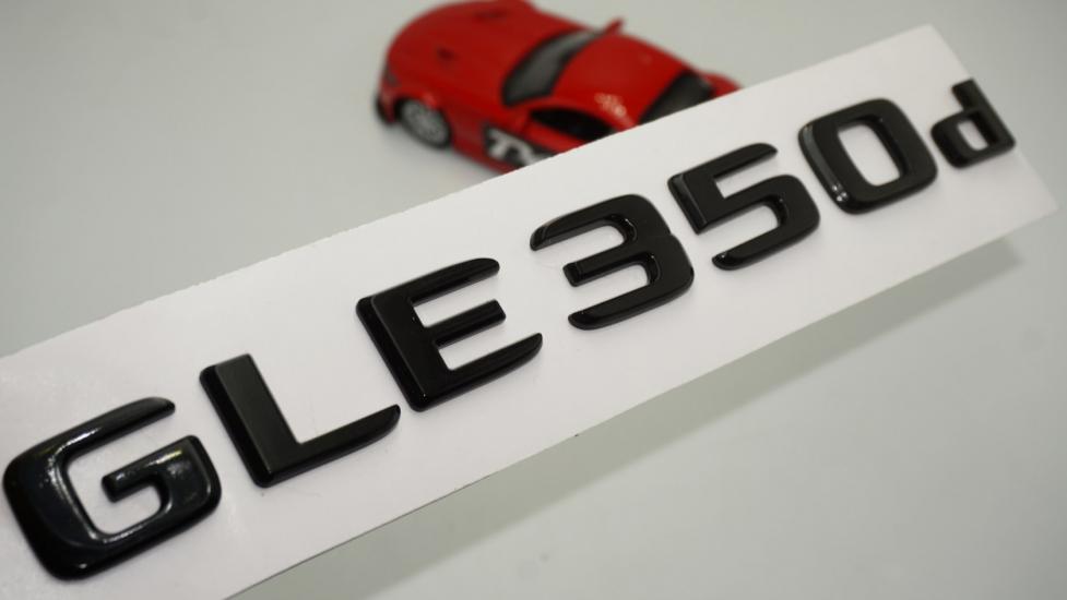 GLE 350d Bagaj Parlak Siyah ABS 3M 3D Yazı Logo