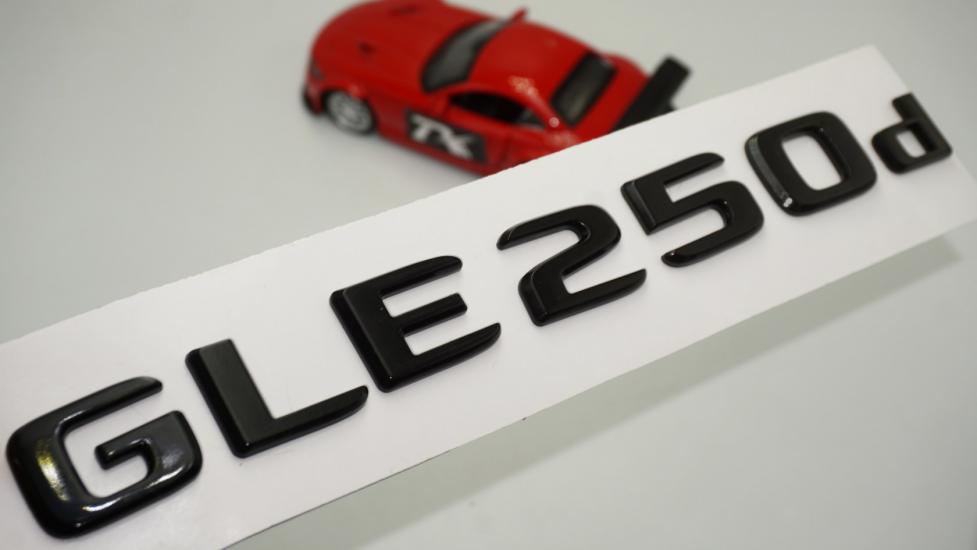 GLE 250d Bagaj Parlak Siyah ABS 3M 3D Yazı Logo