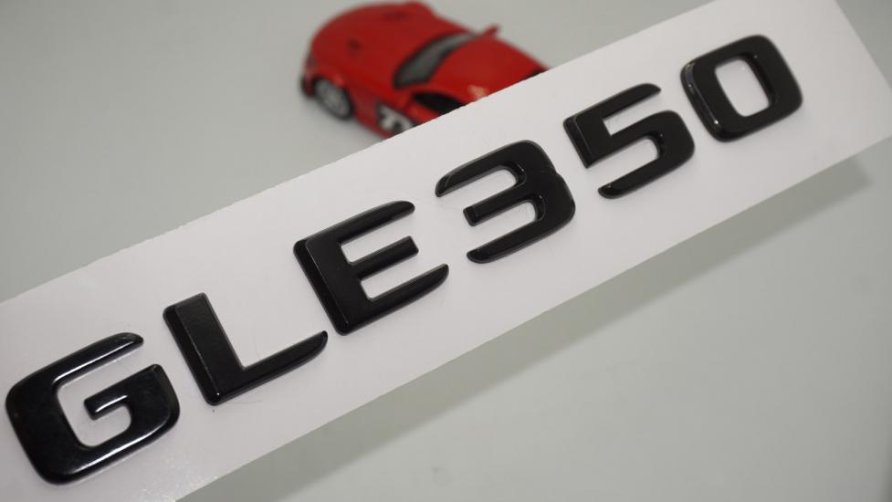 GLE 350 Bagaj Parlak Siyah ABS 3M 3D Yazı Logo