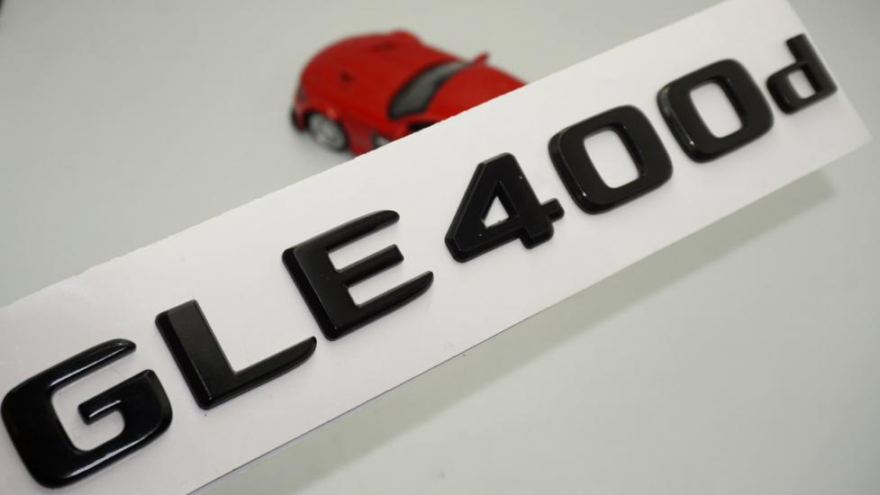 GLE 400d Bagaj Parlak Siyah ABS 3M 3D Yazı Logo