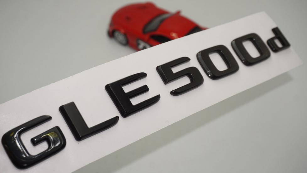 GLE 500d Bagaj Parlak Siyah ABS 3M 3D Yazı Logo