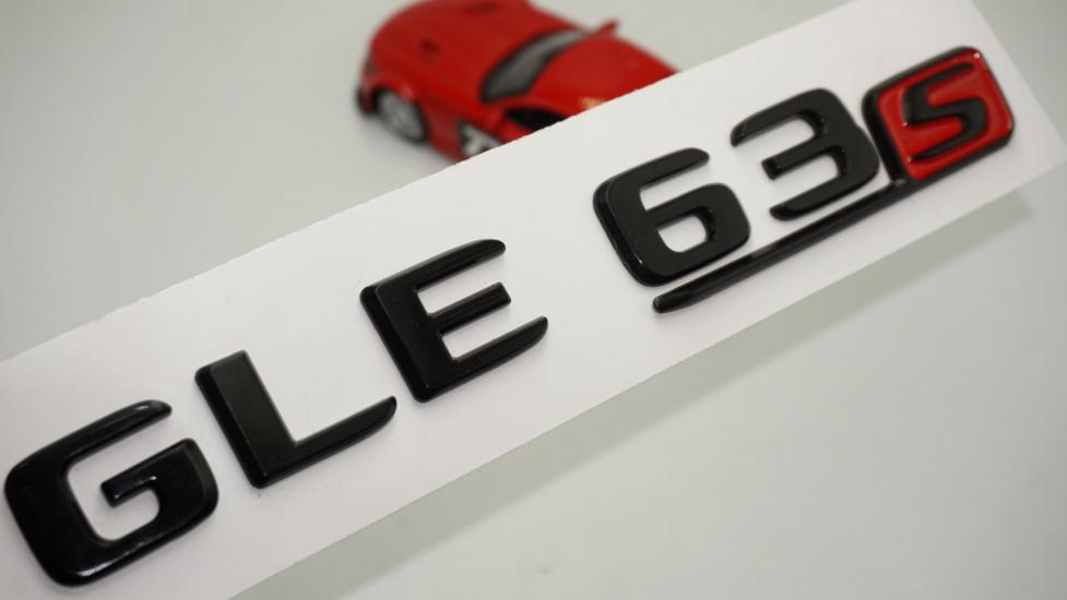 DK Tuning GLE 63S Bagaj Parlak Siyah ABS Yazı Logo Benz ile Uyumlu
