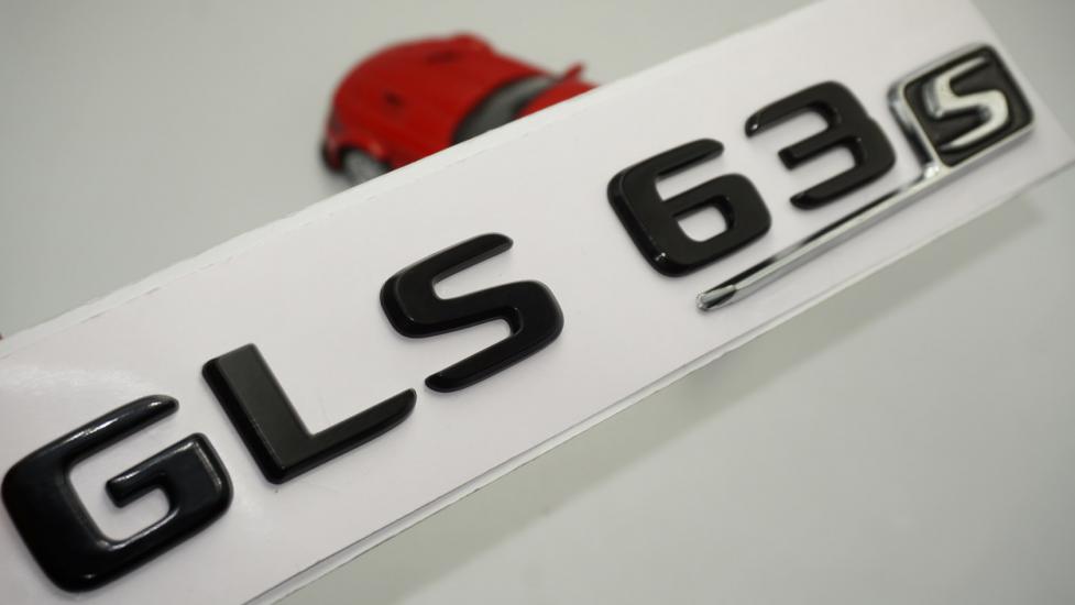 GLS 63S Bagaj Parlak Siyah ABS 3M 3D Yazı Logo