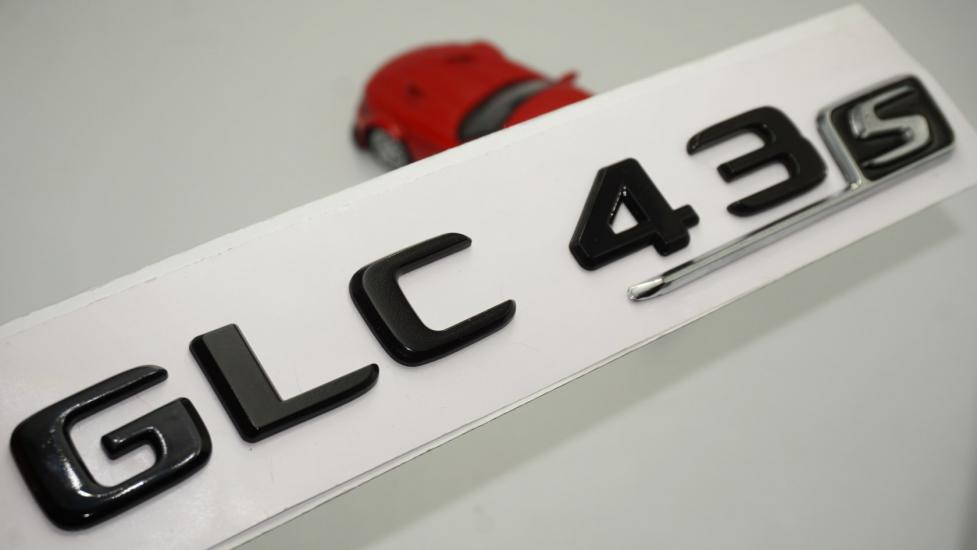 DK Benz GLC 43S Bagaj Parlak Siyah ABS 3M 3D Yazı Logo