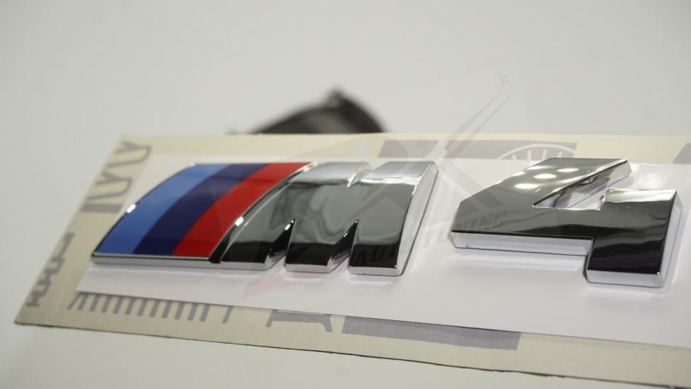 Bmw M4 Bagaj Krom ABS 3M 3D Yazı Logo Orjinal Ürün