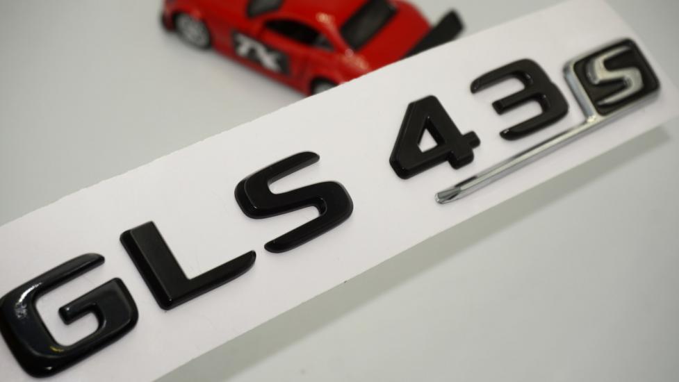 DK Tuning GLS 43S Bagaj Parlak Siyah ABS Yazı Logo Benz ile Uyumlu