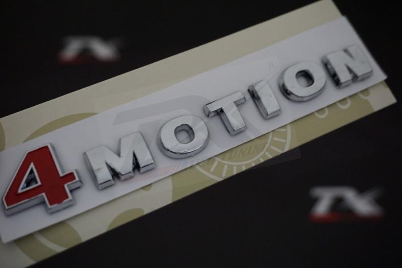Volkswagen 4 Motion Bagaj 3M 3D Krom ABS Logo Amblem Orjinal Ürün