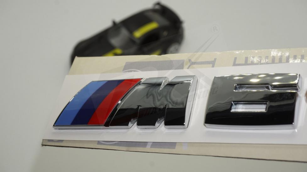 Bmw M6 Bagaj Krom ABS 3M 3D Yazı Logo Orjinal Ürün