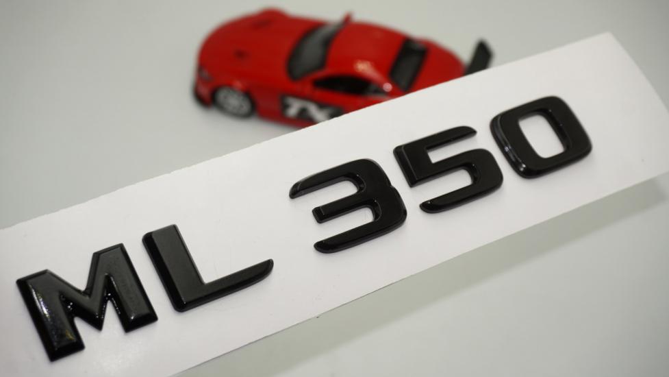 ML 350 Bagaj Parlak Siyah ABS 3M 3D Yazı Logo