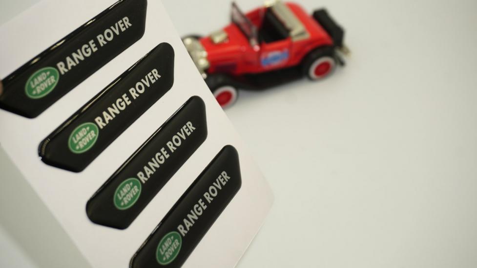 Land Rover Range Rover Logo Kapı Kenarı Koruma Metalize Damla Desen 3M Band