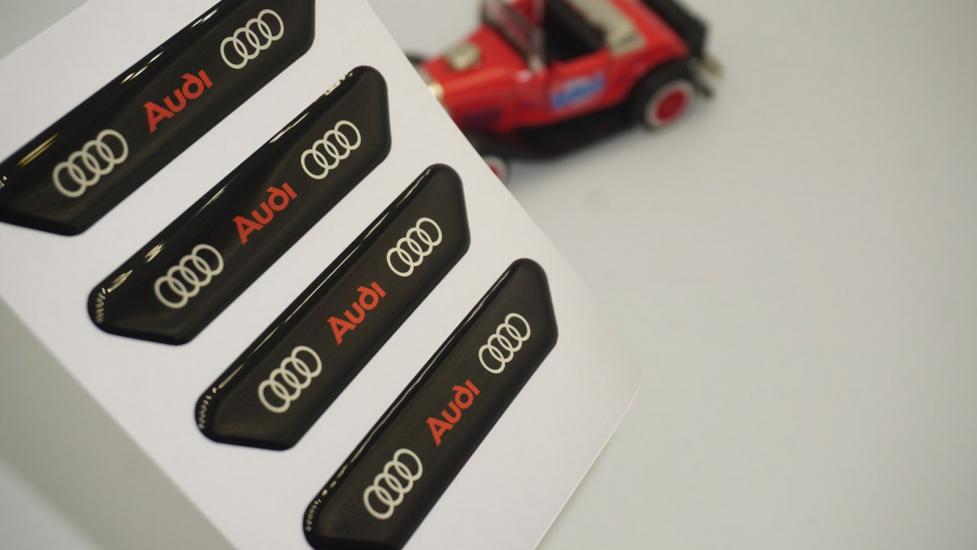 Audi Q1 Q2 Q3 Q4 Q5 Q7 Kapı Kenarı Koruma Metalize Damla Desen 3M Band