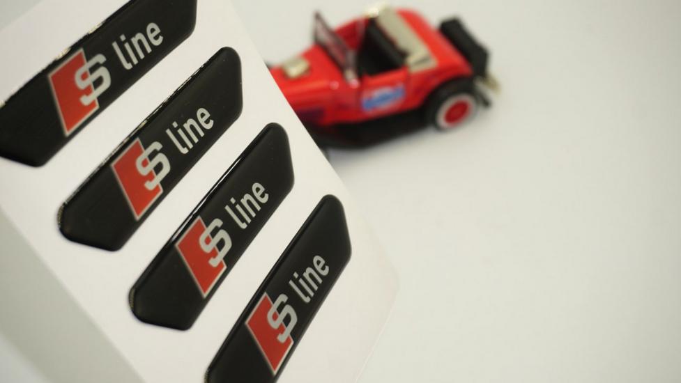 Audi S Line A4 A5 A6 A7 Kapı Kenarı Koruma Metalize Damla Desen 3M Band