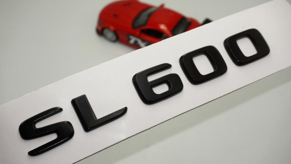 SL 600 Bagaj Parlak Siyah ABS 3M 3D Yazı Logo