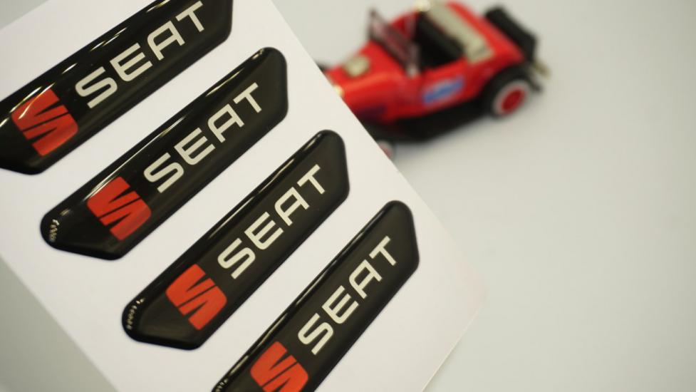 Seat Logo Kapı Kenarı Koruma Metalize Damla Desen 3M Band