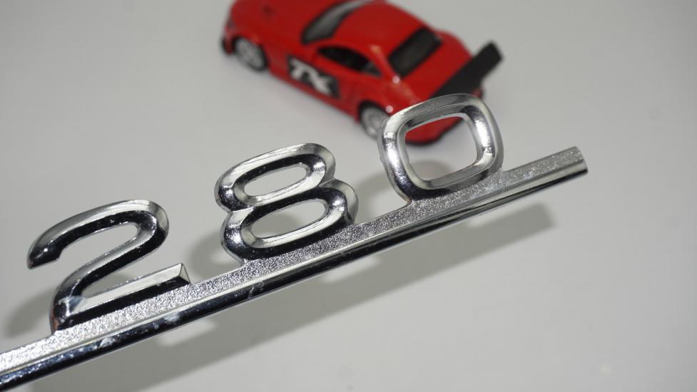 Benz W111 280 Bagaj Krom Metal 3M 3D Yazı Logo