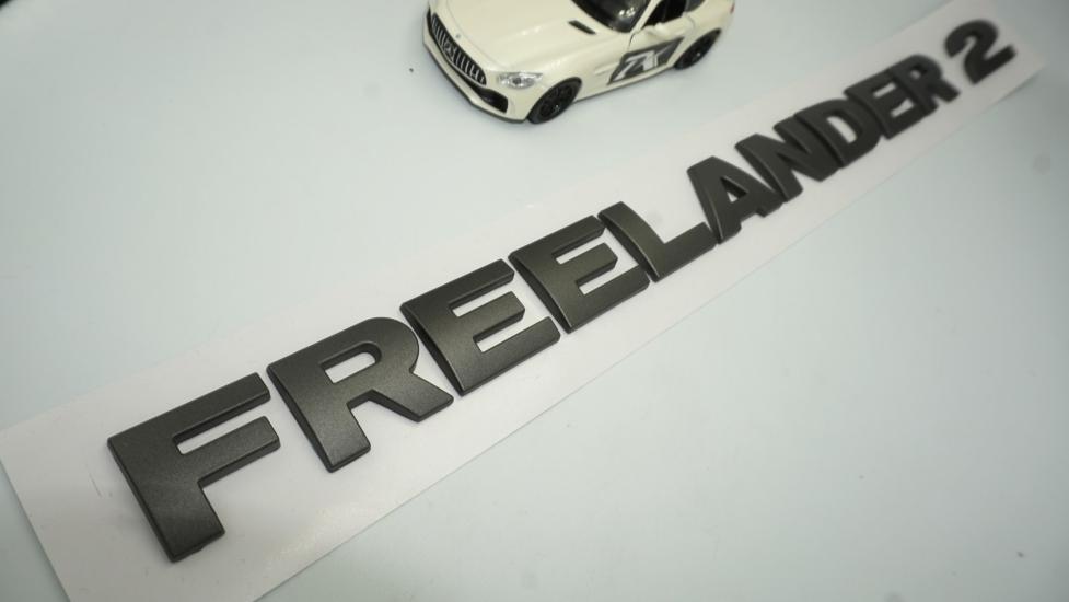 DK Land Rover Freelander2 Bagaj Mat Siyah Abs Yazı Orjinal Ürün