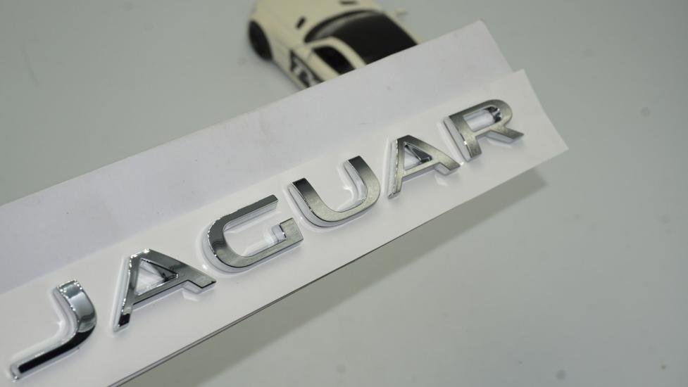 DK Jaguar Krom ABS Bagaj Yazı Logo Orjinal Ürün