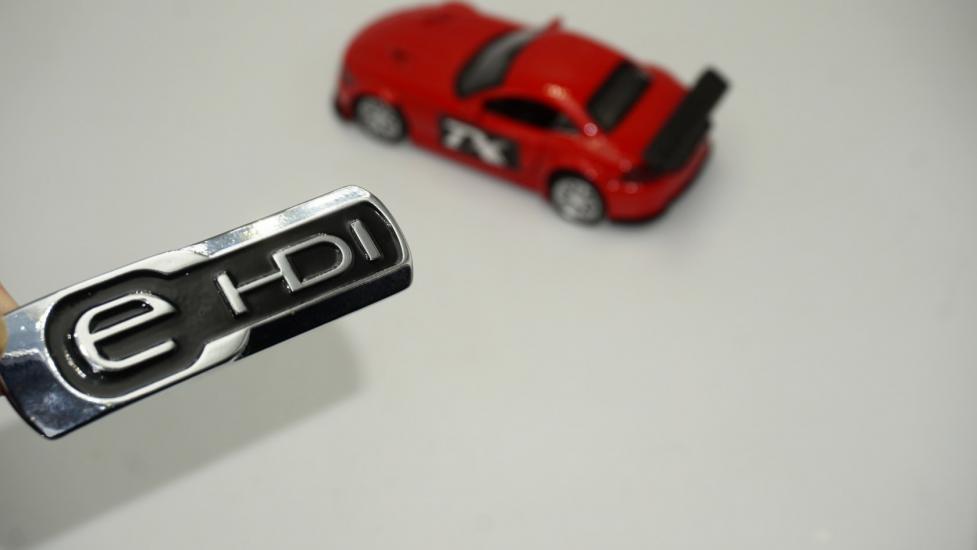 DK Tuning Citroen C1 C2 C3 C4 C5 eHDİ Krom Metal Bagaj Logo