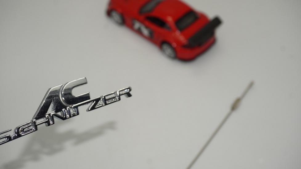 Bmw AC Schnitzer Logo Krom Metal Çift Yön Halat Anahtarlık