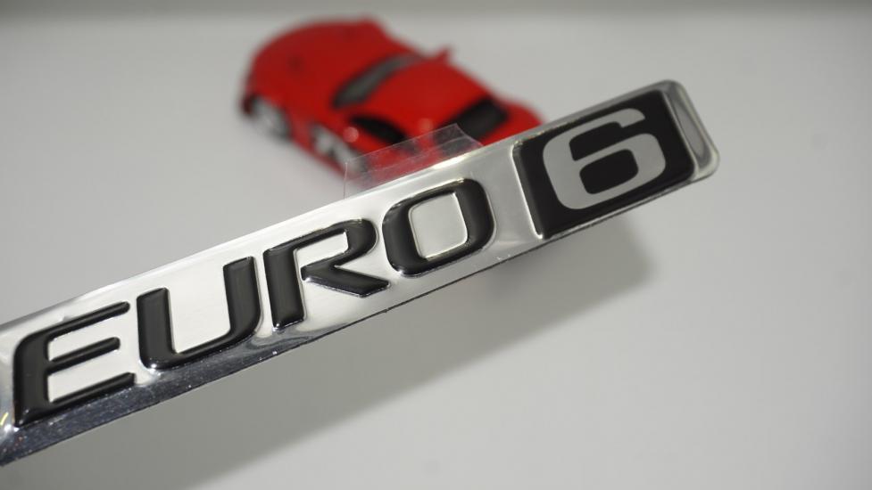 Volvo Trucks Euro 6 Logo Krom Metal Body Plaka 3M 3D Logo Amblem