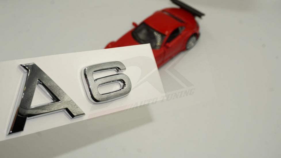 Audi A6 Bagaj Krom 3M Yazı Logo Orjinal Ürün