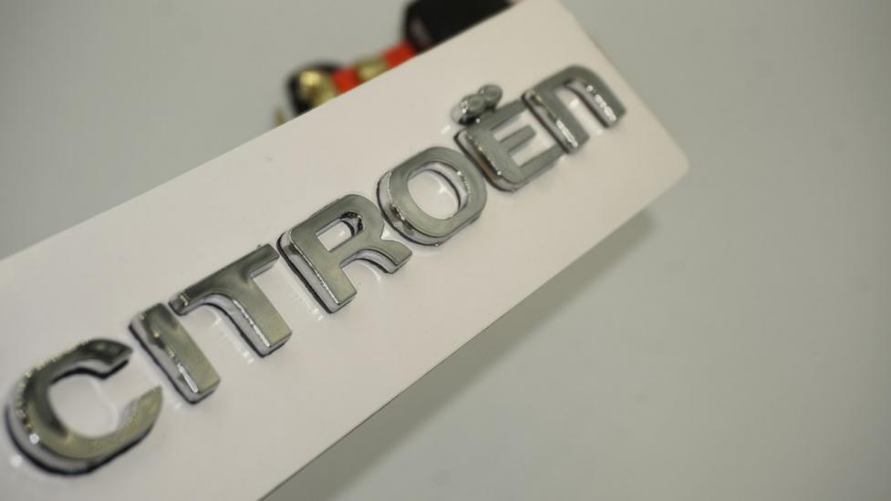 Citroen C4 C5 B7 Nemo Berlingo Bagaj Krom ABS 3M 3D Yazı Logo Amblem