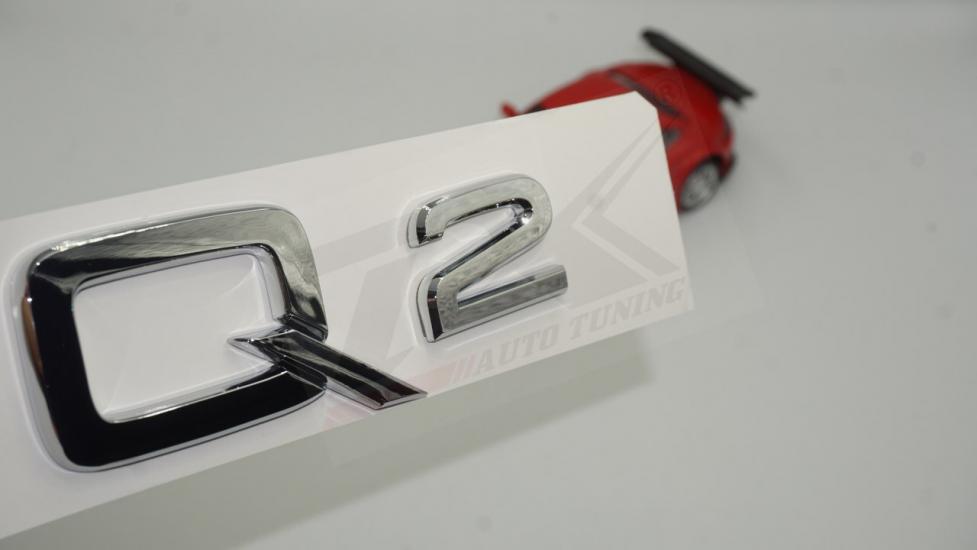 Audi Q2 Bagaj Krom 3M Yazı Logo Orjinal Ürün