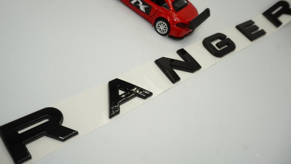 Ford Ranger Ön Panjur Parlak Siyah ABS 3M 3D Yazı Logo