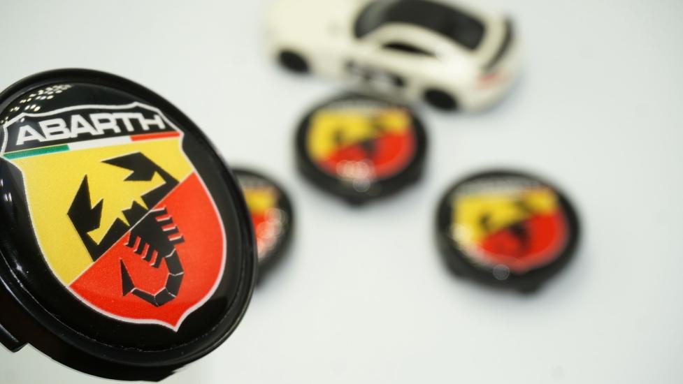 Fiat Abarth Jant Göbeği Kapak Seti 60mm