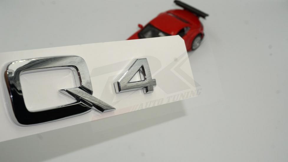 Audi Q4 Bagaj Krom 3M Yazı Logo Orjinal Ürün