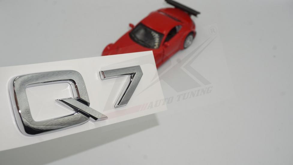 Audi Q7 Bagaj Krom 3M Yazı Logo Orjinal Ürün