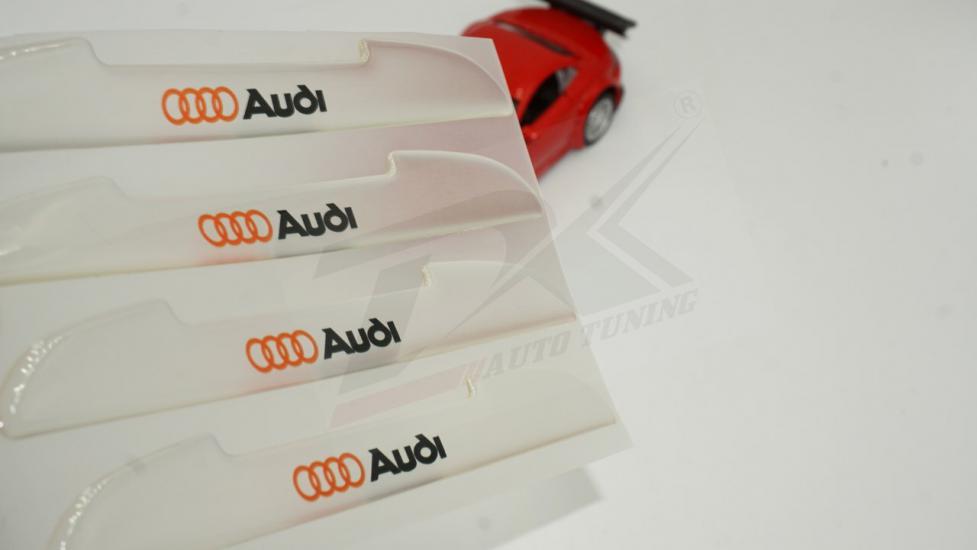 Audi Logo Kapı Kenarı Koruma Şeffaf Kauçuk 3M Band New Style