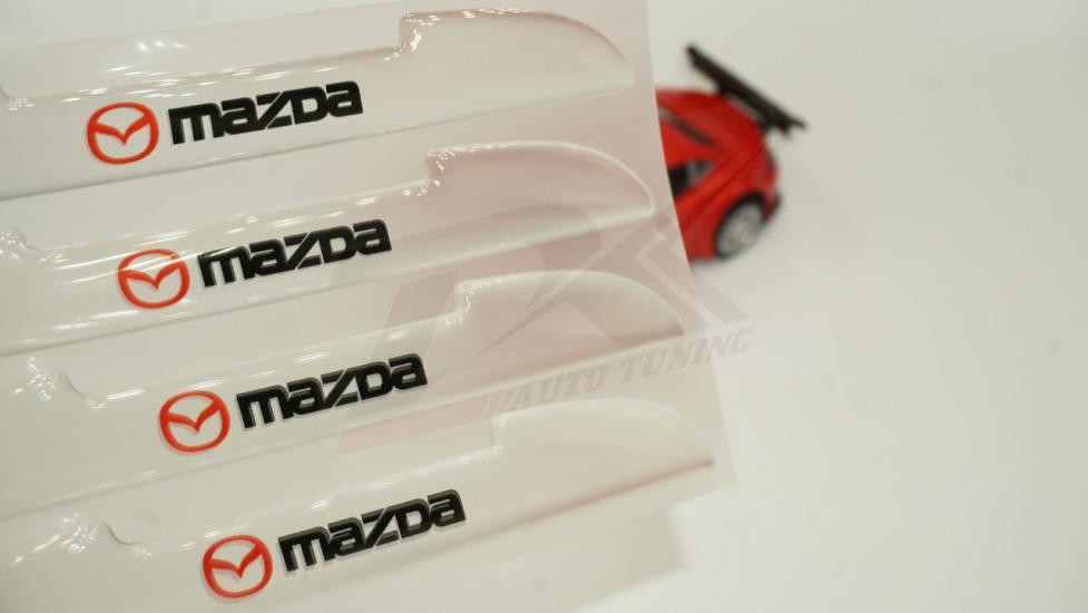 Mazda Logo Kapı Kenarı Koruma Şeffaf Kauçuk 3M Band New Style