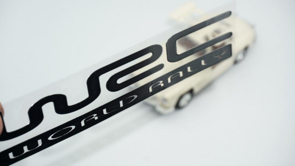Subaru WRC World Rally Logo Alüminyum Torpido Ayna Cam Sticker