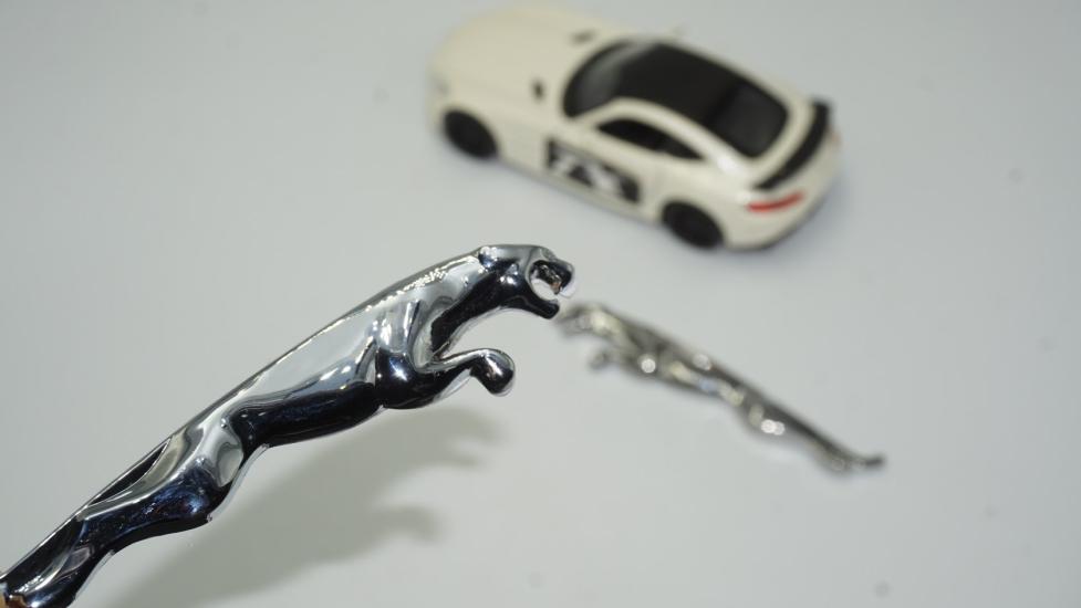 DK Tuning Jaguar Çamurluk Yanı Krom Metal Logo Amblem Seti