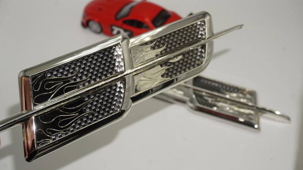 Audi Çamurluk Yanı Ve Arka Kanatlar Dekoratif 3M 3D Aksesuar