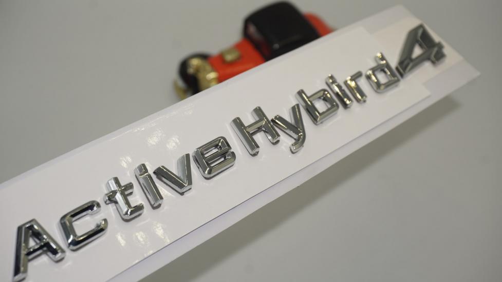 Bmw Active Hybrid4 Bagaj Krom Metal 3M 3D Yazı Logo