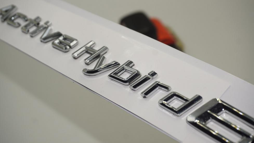 Bmw Active Hybrid6 Bagaj Krom Metal 3M 3D Yazı Logo